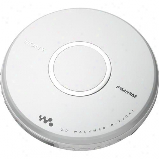 Sony D-fj041 Cd Walkman&reg; With Am/fm Tuner