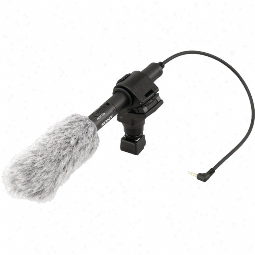 Sony Ecm-cg50 Shotgun Microphone In favor of Nex-vg10 And Hdr-fx1000 Camcorder