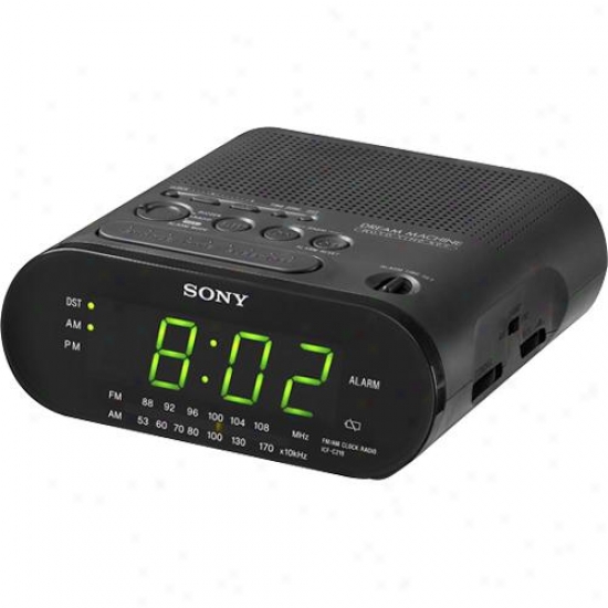 Sony Icf-c218 Am/fm Clock Radio ( Black )