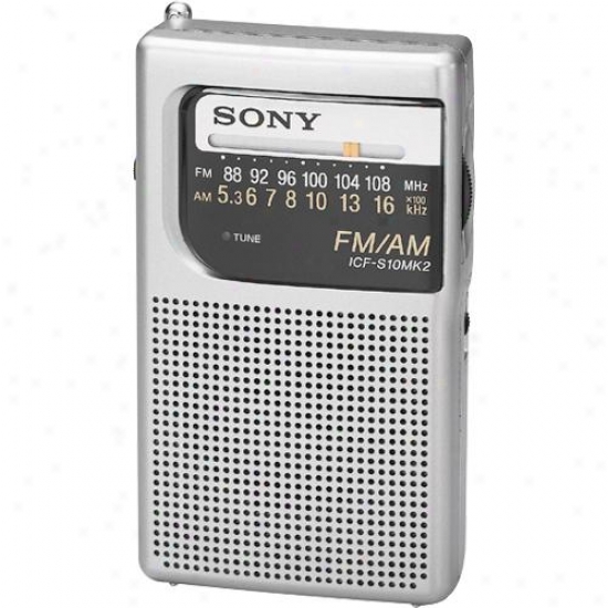 Sony Icfs10mk2 Endure Am/fm Radio