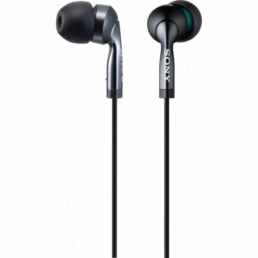 Sony Mdr-ex57lp Premium Ex Style Earbuds Headphones - Black