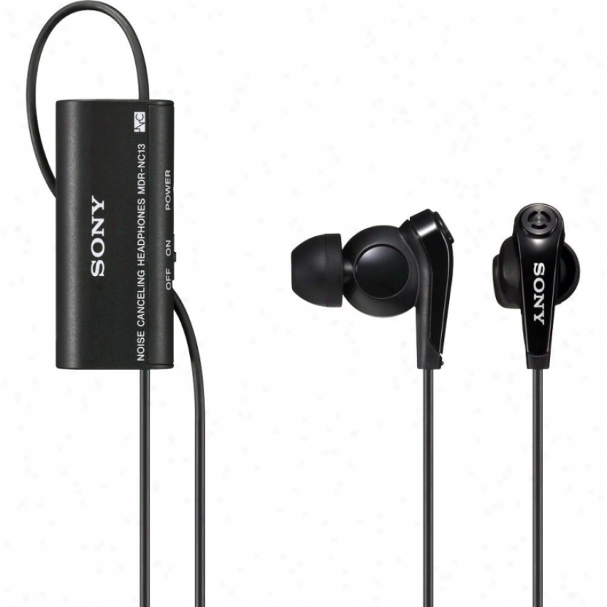 Sony Mdr-nc13 Active Noisr Canceling In-ear Headphones