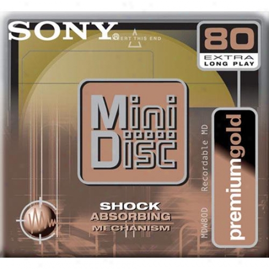 Sony Mdw-80wpl Recordable Mini Disc