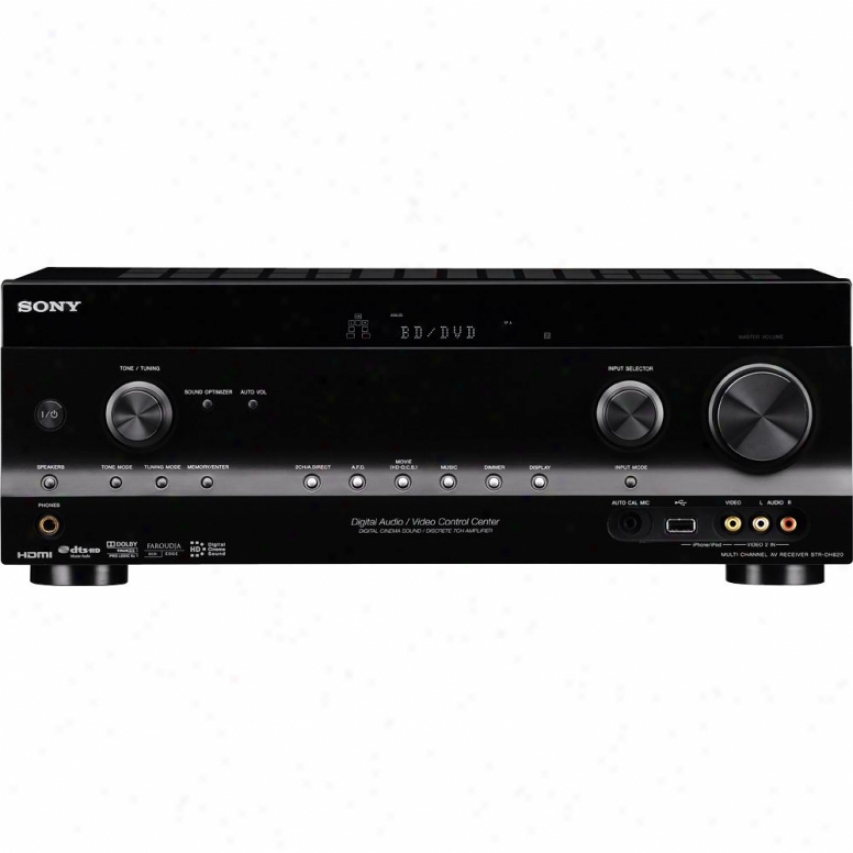 Sony Str-dh820 7.1 Channel 3d Av Home Theater Receeiver