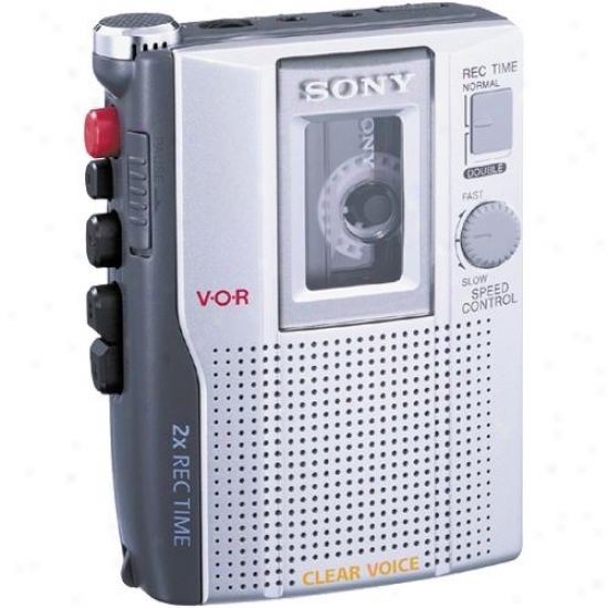 Sony Tcm-200dv Standard Cassette Voice Recorder