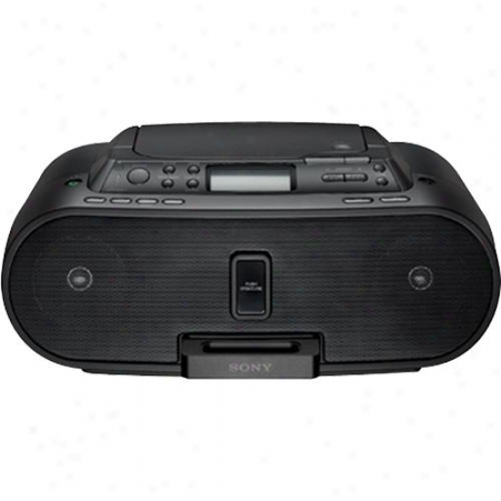 Sony Zss-2ip Boombox With Ipod Dock - Black