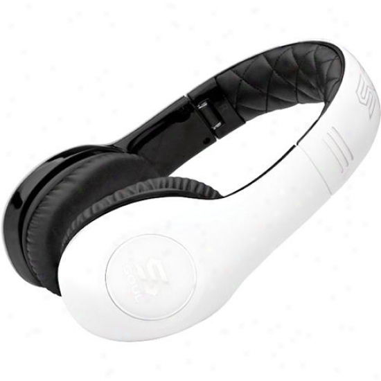 Soul In the name of Ludacris Sl150bw Pro Hi-definition On-ear Headphones - White/black