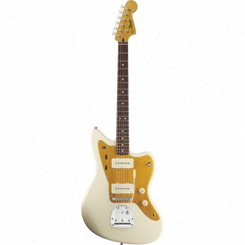 Squier J Mascis Jazzmaster Guitar - Vintage White - 030-1060-541