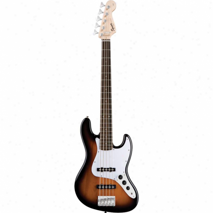 Squier Jazz Bass&reg; V (5-string) Guitar - Brown Sunburst - 030-1575-532