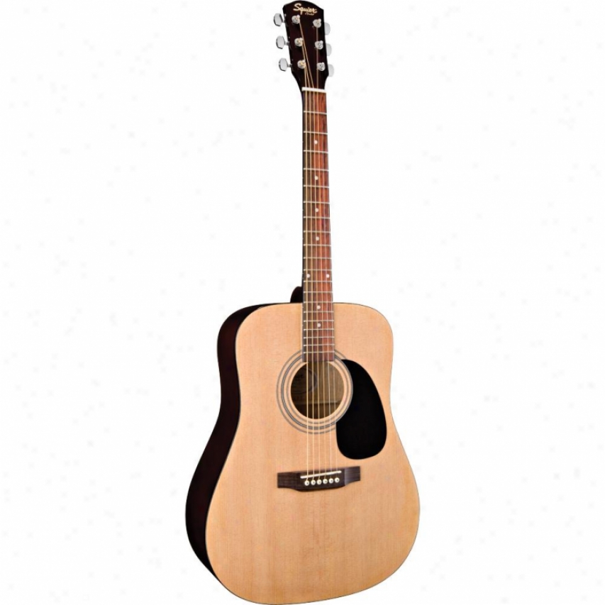 Squier Open Box Sa-100 Acoustic Guitar Complete Pack - Natural