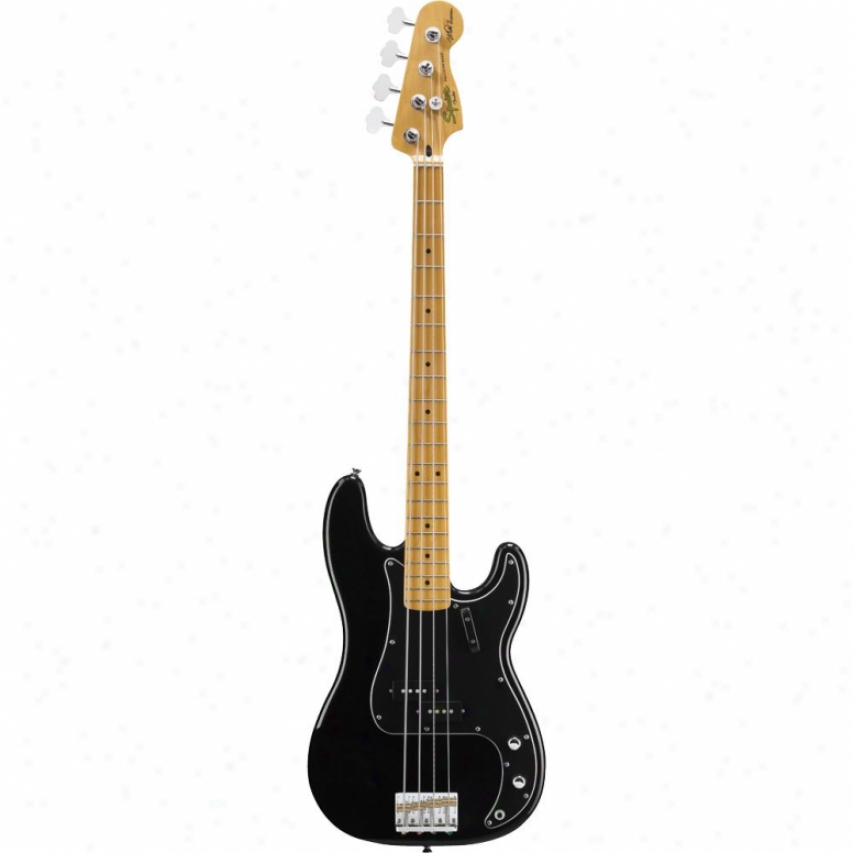 Squier&reg; Matt Freeman Exactness Bass Guitar - Black Maple