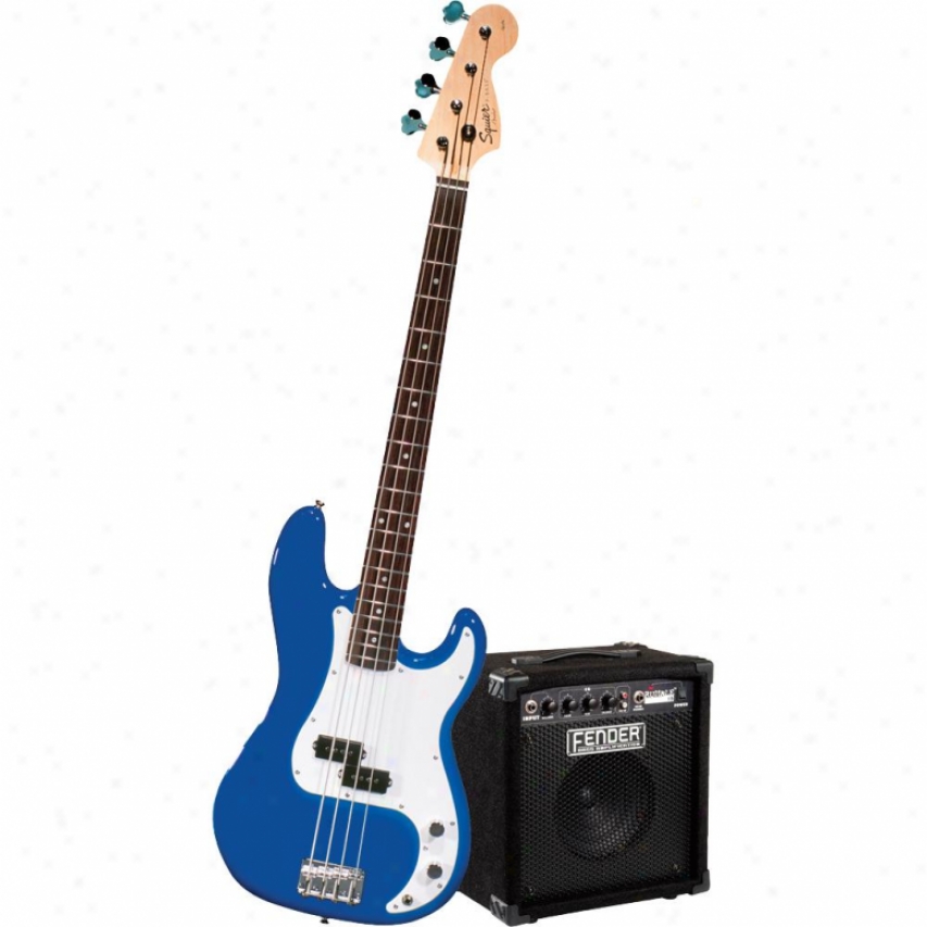 Squier&reg; Point Dreaming, Start Playing Set: Affinity P Bass W/ Rumble 15 Amp