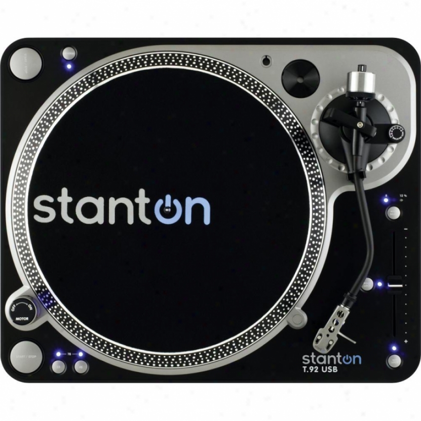 Stanton Magnetics T92/usb Direct-drive Turntable