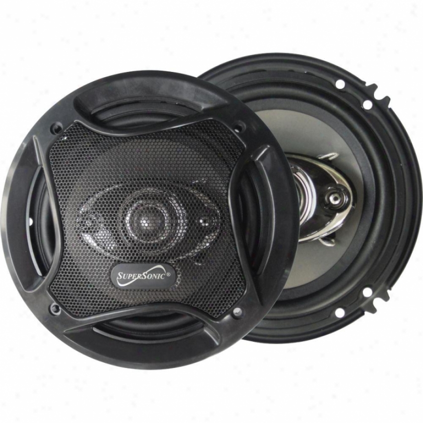 Supersonic 6.5" 4-way Coaxial Car Speakers Sc6502