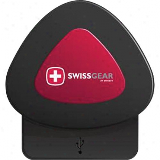 Swiss Gear Dual Port Usb Charger Wj8980- Black