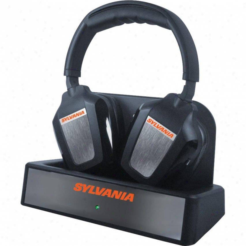 Sylvania Quiet Tv Wireless Stereo Headphones - Sly-wh950gb