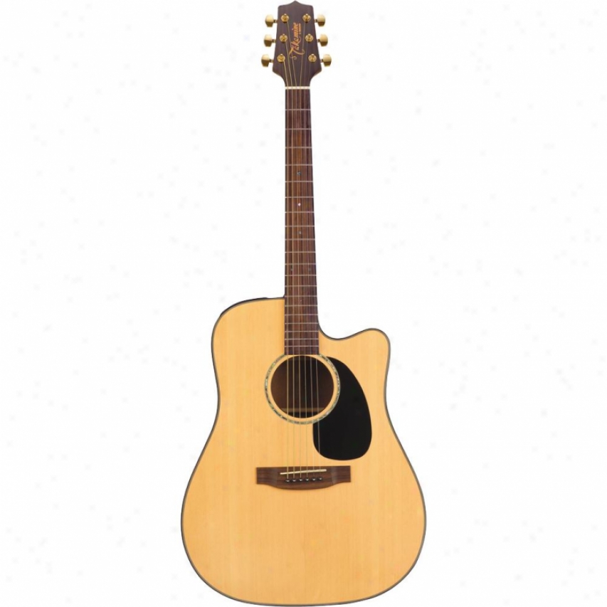 Takamine Dreadnought Cutaway Acoustic-electric - Gloss Natural - Eg340sc