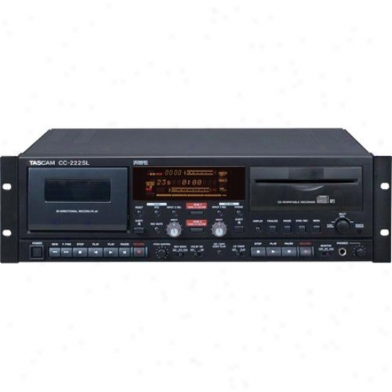 Tascam Cc-222sl Mark-ii Cd Recorder And Cassette Deck Combo Unit
