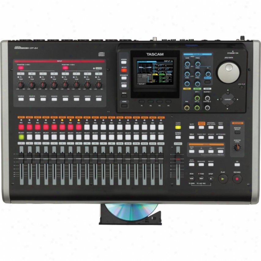 Tascam Dp24 24 Follow Digital Portastudio