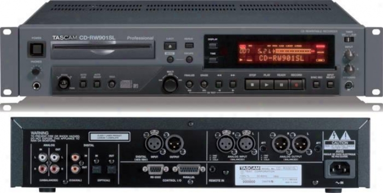 Tascam Full Feature Professional Cd Reorder