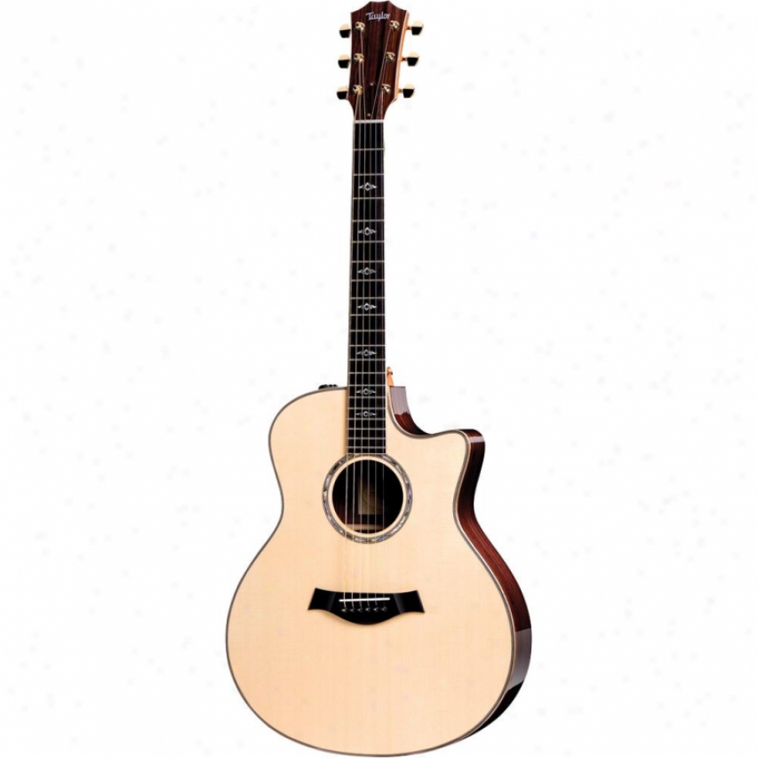 Taylor Guitars Grand Symphony Cutaway Acoustic-electric Guitar - Natural - 816ce