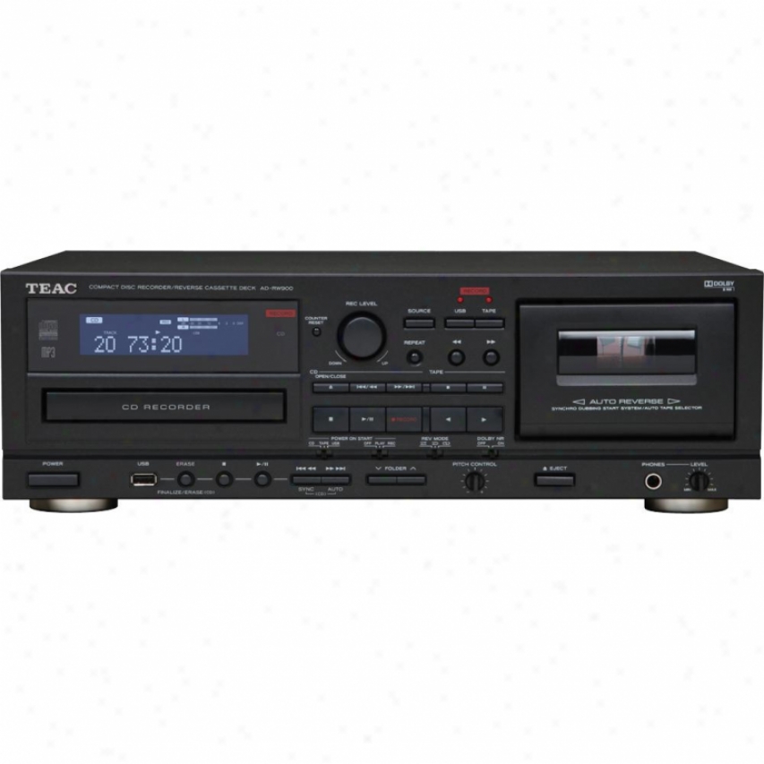 Teac Ad-rw900 Cd Recorder With Cassette Deck