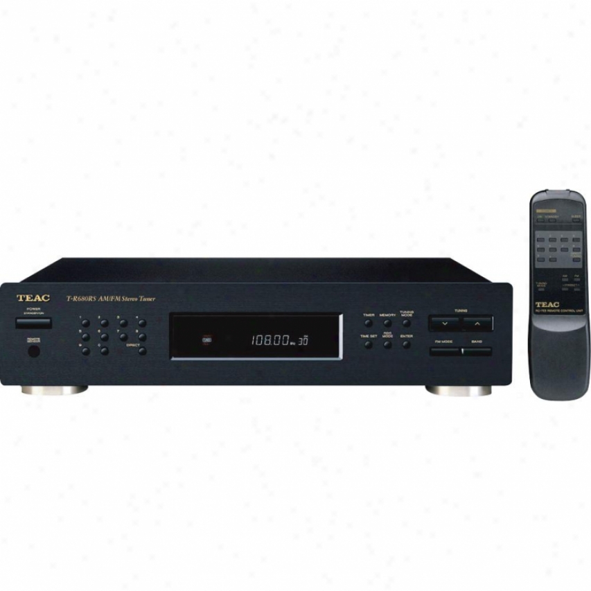 Teac Am/fm Stereo Pll Tuner W/full Remote & Flourescent Display