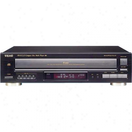 Teac Pd-d2610 5 Cd Player/changer With Remote