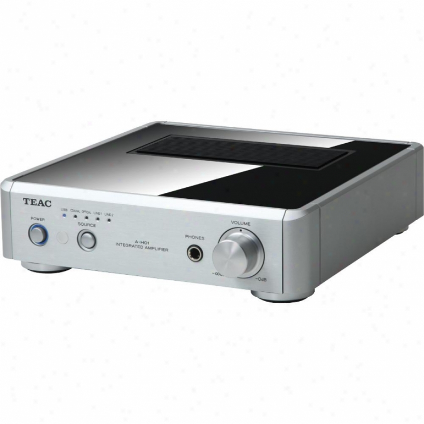 Teac Reference A-h01 24bit/192khz Dsc Integrated Stereo Amplifier - Silver