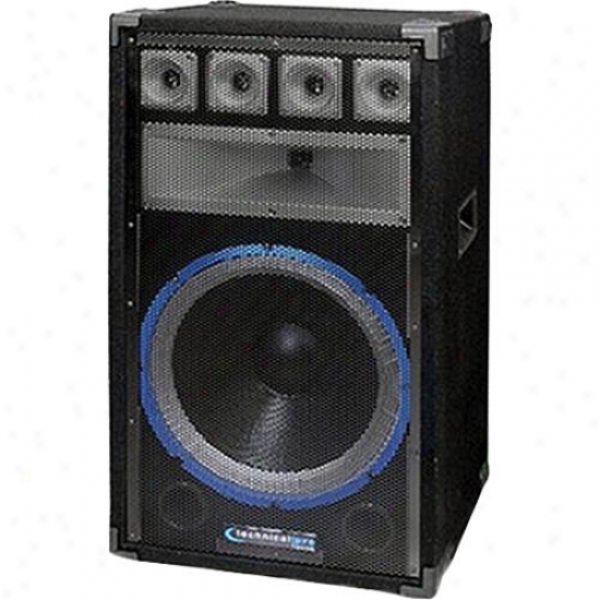 Technical Pro Pvrtx15 15-inch Powered Full-range Uab Speaker W/ Power Output