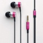 Ihome Noise Isolating Earbuds Pink