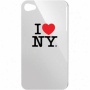 Tribeca "i Lpve Ny" Hard Shell Case For Ipod Touch 4gh Gen - Wyite