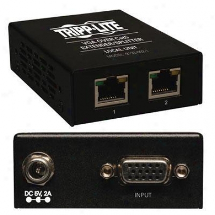 Tripp Lite Vga Over Cat5 Extender 2-port