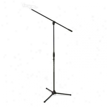 Ultimate Aid Mic Stand With Boom Pkg, Blk