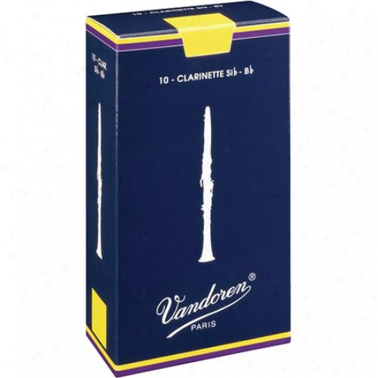 Vandoren Cr102 Traditional Bb Clarinet Reeds - Strength 2