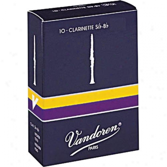 Vandoren Cr1025 Orally transmitted Bb Clarinet Reeds - Strength 2.5