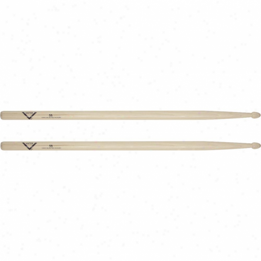 Vater Power 5b Drumsticks - Wood Tip - Vhpbw