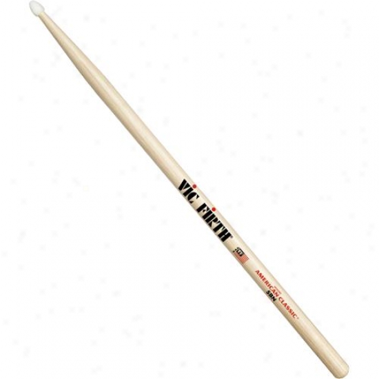 Vic Firth 5bn American Classic Nulon End Hickory Drumsticks
