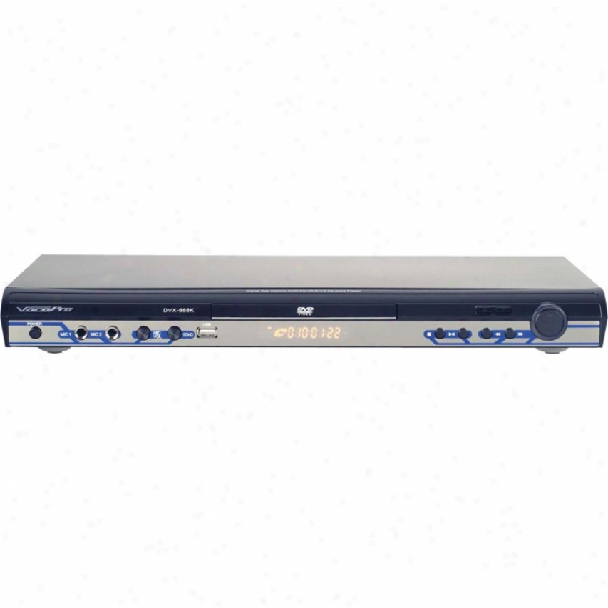 Vocopro Dvx-668k Multi-format Usb/dvd/cd+g Player