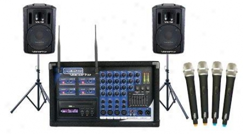 Vocopro Four Channel All-in-one P.a. System