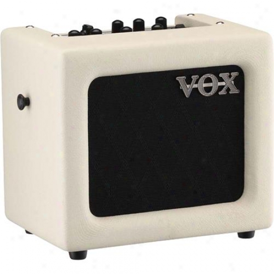 Vox Min3 Modeling Guitar Amplifier - Ivory