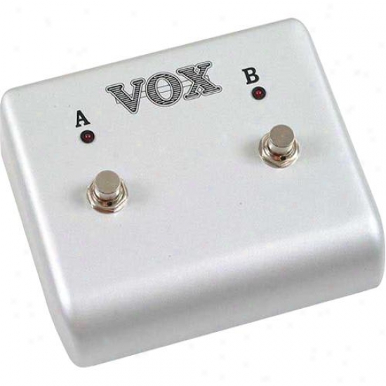 Vox Vf002 Dual Footswitch Pedal