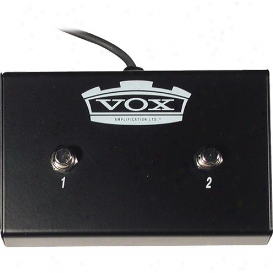 Vox Vfs2 Guitar Footswitch For Ad Series Amplifiers