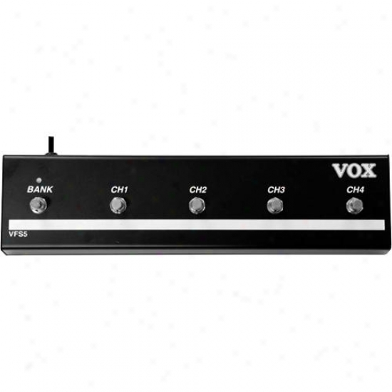 Vox Vfs5 Footswitch For Vt-series Amplifiers