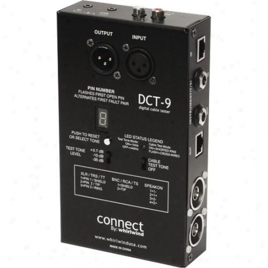 Whirlwind Dct-9 Cable Tester