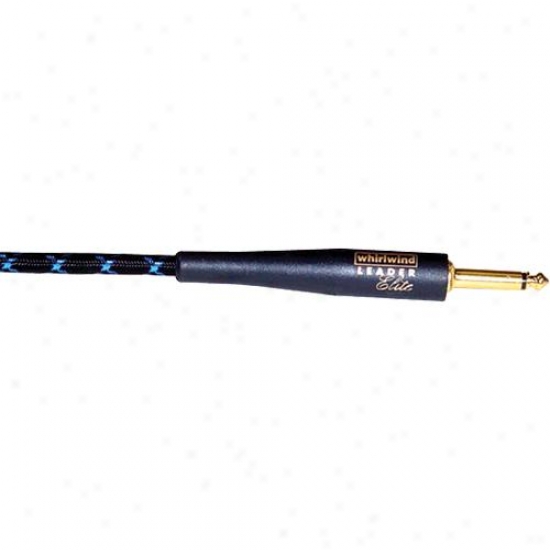 Whirlwind Le188 Leader Elite 18.5' Instrument Cable - Blue Stripe