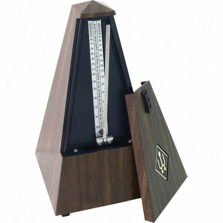 Wittner 845131 Maelzel Mechanical Metronome - Walnut Grain