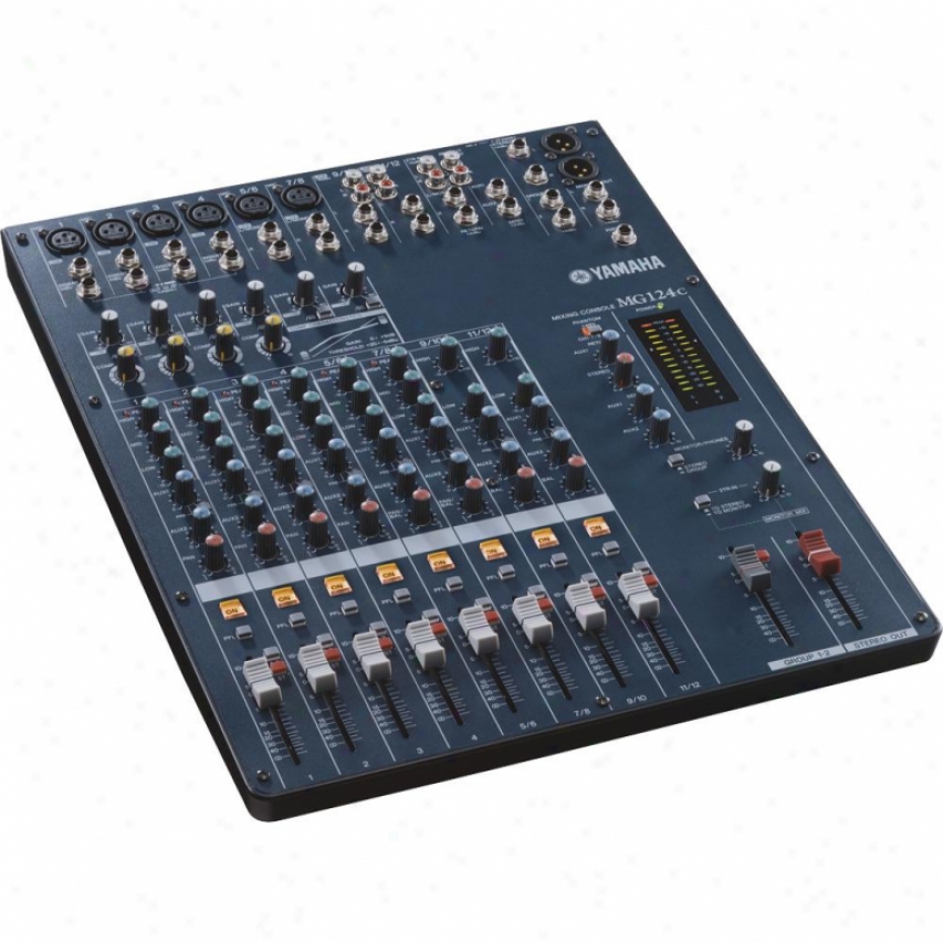 Yamaha 12-input Stereo Mixer With Digital Effdcts