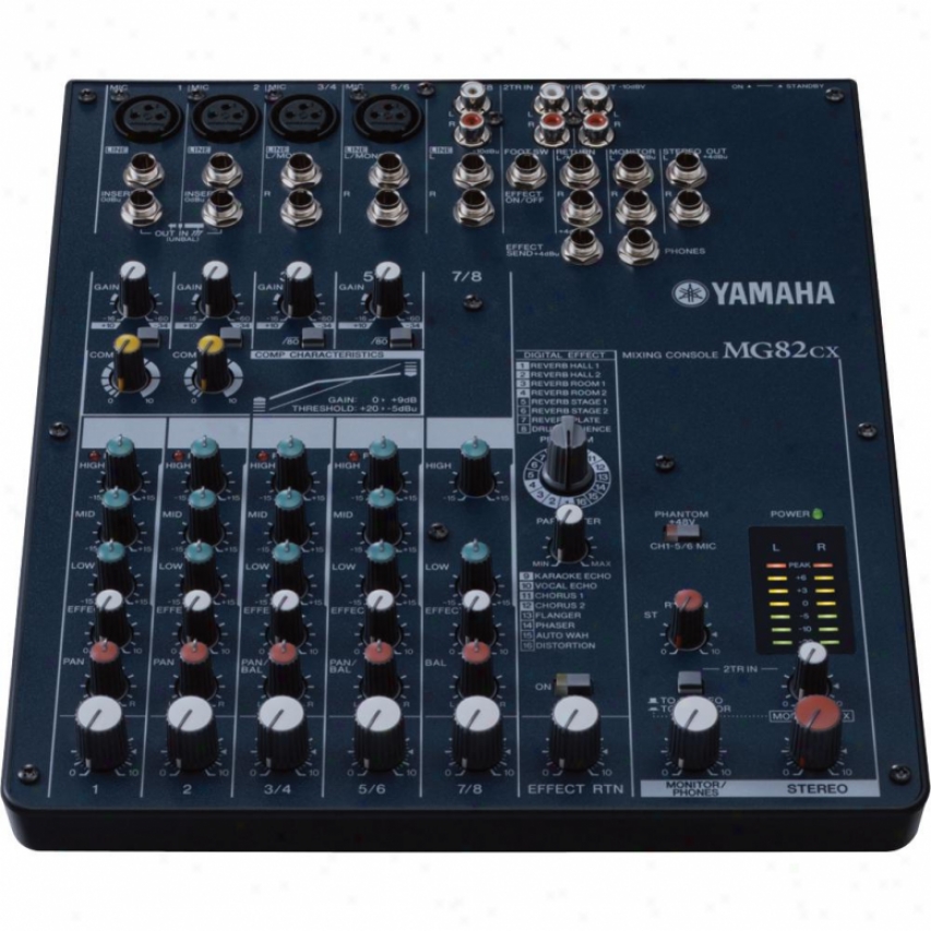 Yamaha 8-input Stereo Mixer Upon Digital Effects