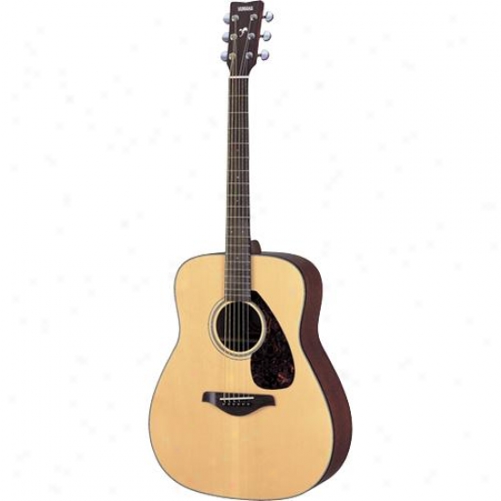Yamaha Fg700s Solid Top Acoustic Guitar - Natural Finish